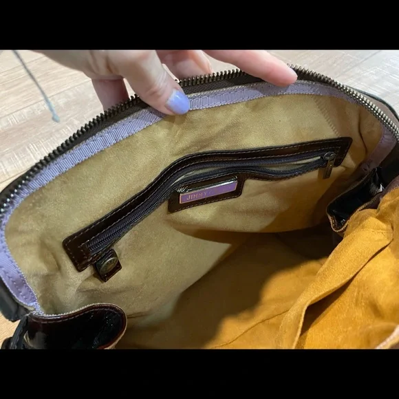 COPY - Authentic Jimmy Choo Malena satchel bag brown - Picture 4 of 5